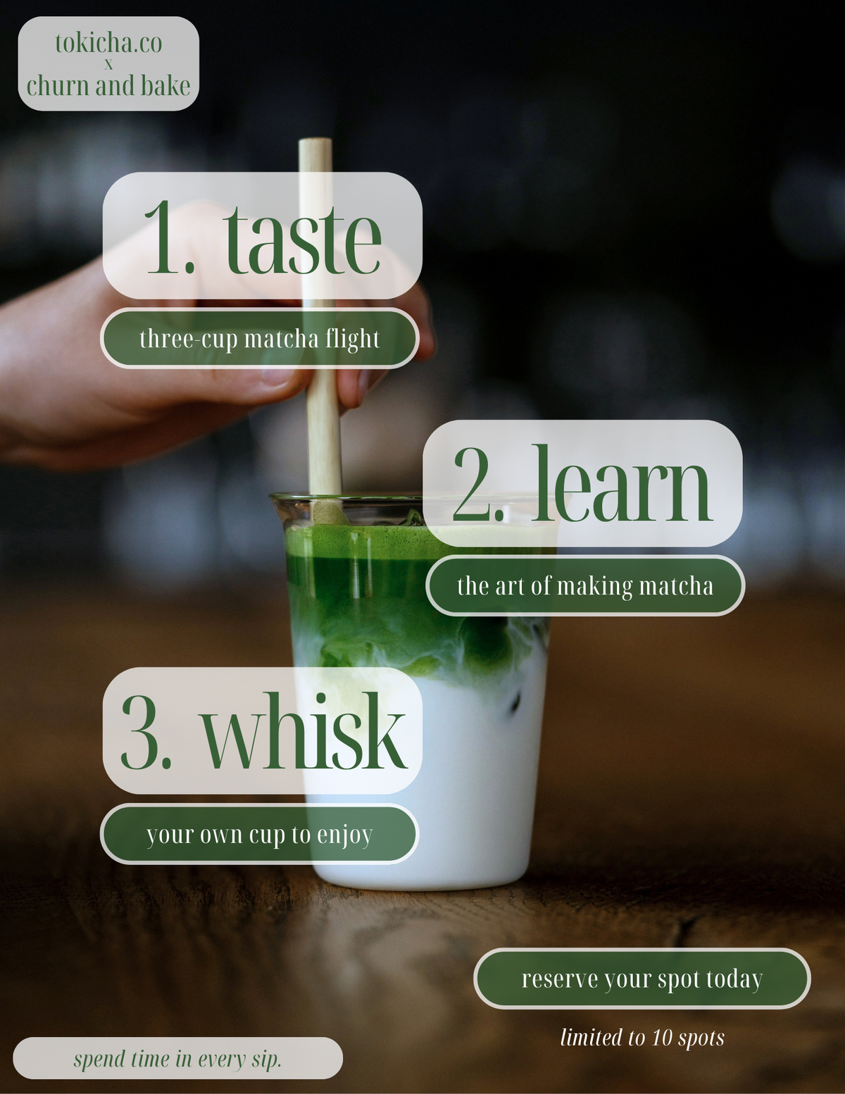 Matcha Workshop Oct 10, 2026